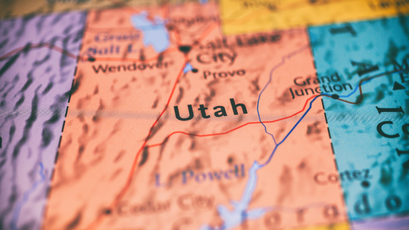 Utah,Map,Background