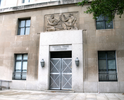 Federal,Trade,Commission,Building,In,Washington,,Dc.