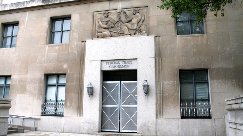 Federal,Trade,Commission,Building,In,Washington,,Dc.