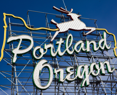 Portland.,Oregon,Sign