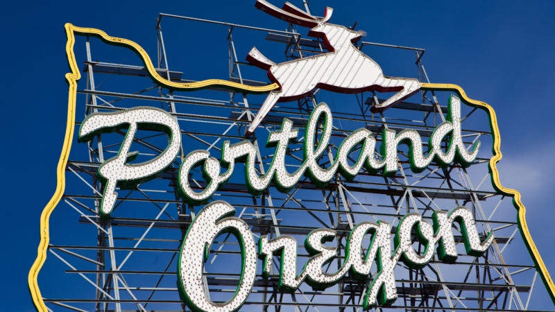Portland.,Oregon,Sign