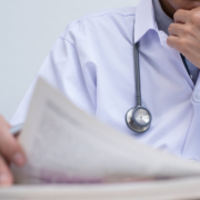 Doctor,Or,Medical,Student,Concentrate,Reading,Anatomy,Textbook,For,Medical