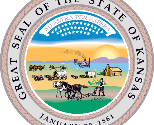Kansas,State,Flag,Seal,Love,Heart,United,States,America,American