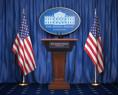Briefing,Of,President,Of,Us,United,States,In,White,House.
