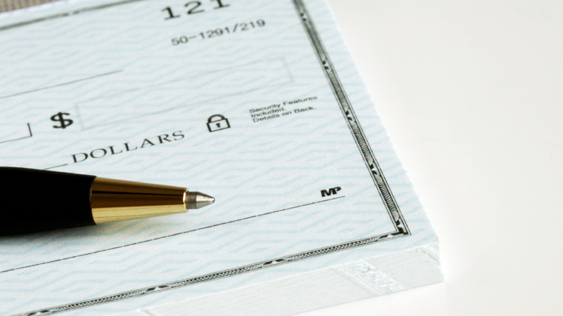 Write,The,Dollar,Amount,On,The,Check