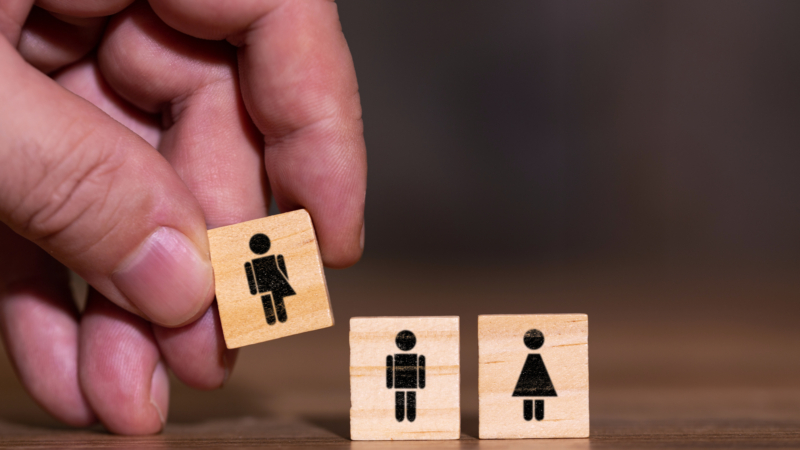 Concept,Image,Of,Three,Genders,,Male,And,Female,,Undetermined,Sex