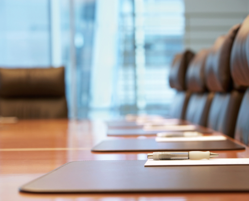 Closeup,Of,An,Empty,Conference,Room,Before,Meeting