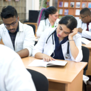 A,Group,Of,Young,Multiethnic,Races,,Medical,Students.,Read,Textbooks