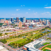 Birmingham,,Alabama,,Usa,Downtown,Skyline,Panorama.