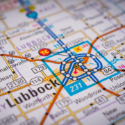 Lubbok,On,Usa,Travel,Map