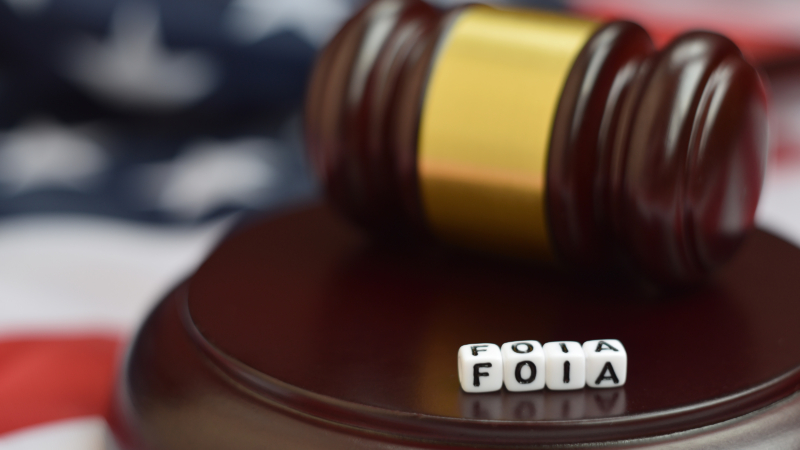 Justice,Mallet,And,Foia,Acronym.,Freedom,Of,Information,Act