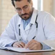 Serious,Attentive,Young,Male,Doctor,Qualified,Specialist,Surgeon,Therapist,Focused