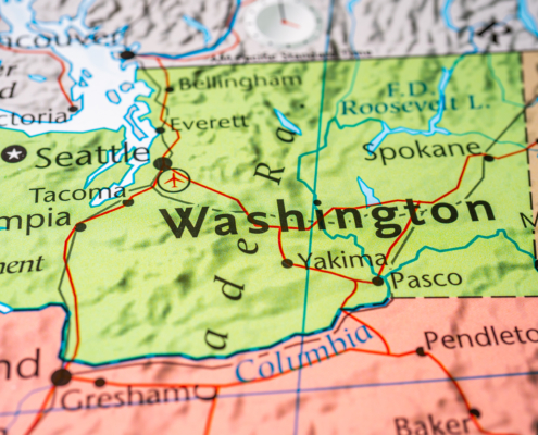 Washington,On,The,Usa,Map