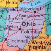 Ohio,State,On,The,Usa,Map