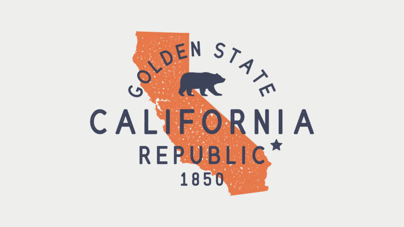 California,State,Logo,,Emblem,,Label.,The,Golden,State.,Print,For