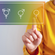 Gender,Confusion,In,Teenager.,A,Teen,Boy,Pointing,At,Gender