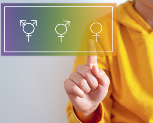Gender,Confusion,In,Teenager.,A,Teen,Boy,Pointing,At,Gender