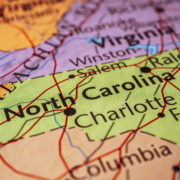 North,Carolina,On,The,Map,Of,Usa