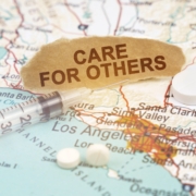 Medicine,And,Health,Concept.,On,A,Map,Of,California,Lies