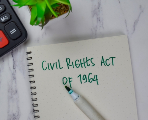 Civil,Rights,Act,Of,1964,Write,On,A,Book,Isolated