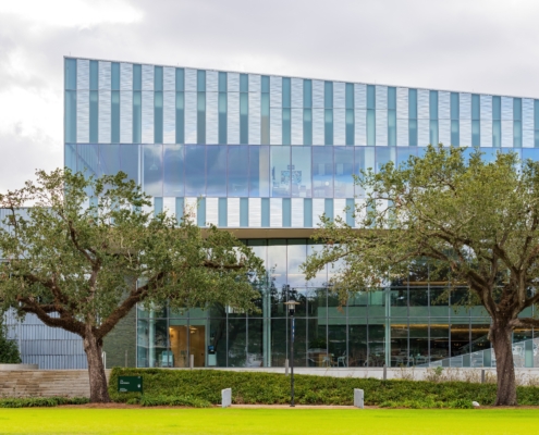 Modern,Building,In,Tulane,University,At,Louisiana