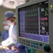 Heart,Monitor,In,Hospital,Operating,Theatre