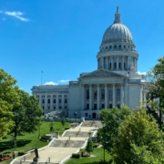 Downtown,Madison,Wisconsin,State,Capitol,Building