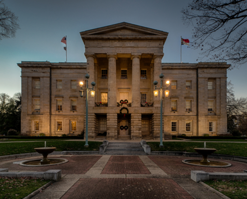 North,Carolina,State,Capitol,Building,In,Raleigh,,North,Carolina
