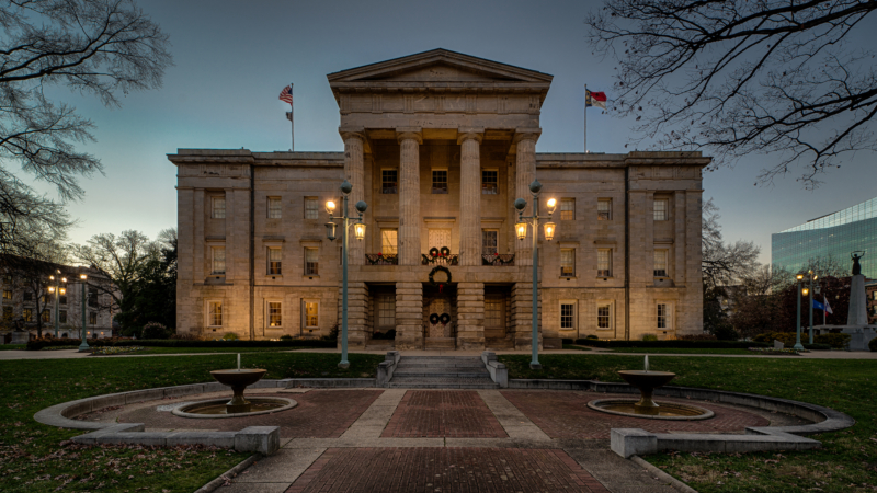 North,Carolina,State,Capitol,Building,In,Raleigh,,North,Carolina