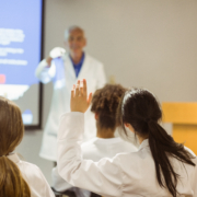 Science,Professor,Giving,Lecture,To,Class,At,The,University