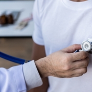 Heart,And,Lung,Health,Checkup,Clinic,Male,Doctor,Using,A