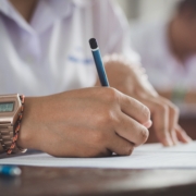 Assessment,Examination,Of,High,School,Students,Dressed,In,Uniform.the,Students