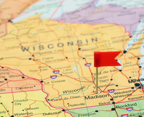 Madison,Pinned,On,A,Map,Of,Usa