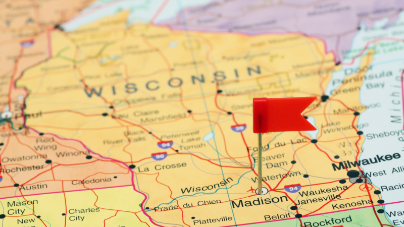 Madison,Pinned,On,A,Map,Of,Usa