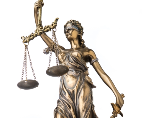The,Statue,Of,Justice,Themis,Or,Justitia,Isolated,On,White
