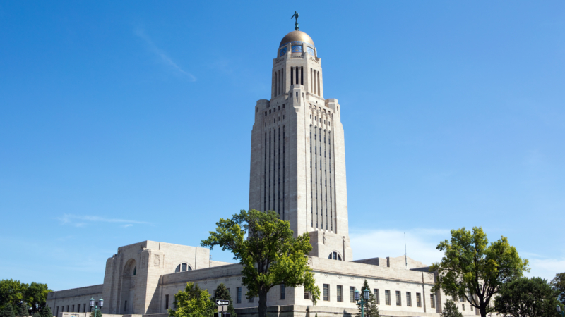 Nebraska,State,Capitol,Building,Is,Located,In,Lincoln,,Nebraska,,Usa.