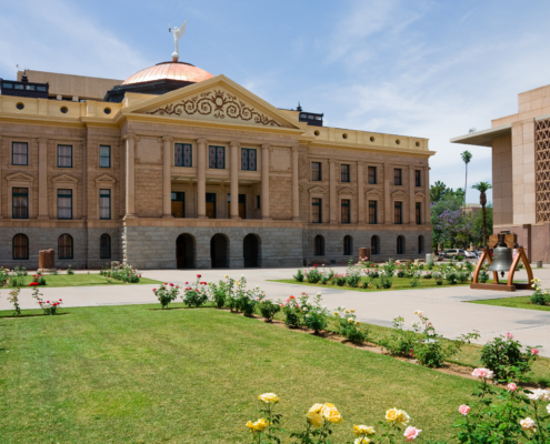 Capitol,Building,In,Phoenix,Arizona