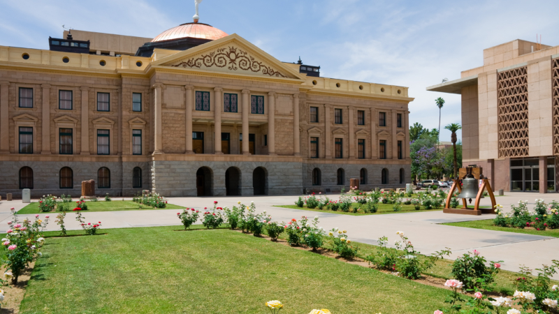 Capitol,Building,In,Phoenix,Arizona