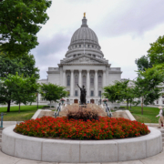 Madison,State,Capitol,,Wisconsin,,Usa.