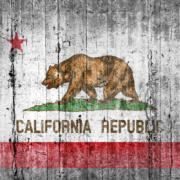 California,Concrete,Flag