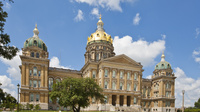 The,Iowa,State,Capitol,Is,The,State,Capitol,Building,Of