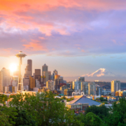 View,Of,Downtown,Seattle,Skyline,In,Seattle,Washington,,Usa