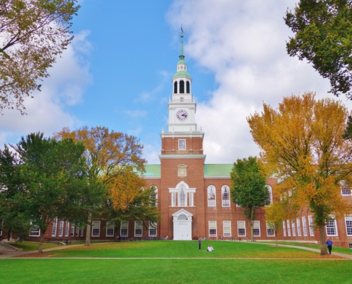 Looking,Down,The,Dartmouth,Green,With,Trees,Beginning,To,Show