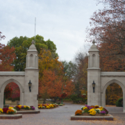 The,Entrance,To,The,Campus,At,Indiana,University,In,Bloomington,