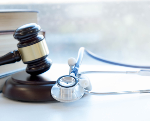 Gavel,And,Stethoscope.,Medical,Jurisprudence.,Legal,Definition,Of,Medical,Malpractice.