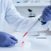 Scientist,Processing,Dna,Sample,In,Laboratory,Selective,Focus